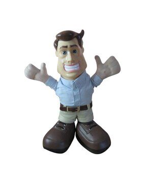 Mr. Wonderful 13" Talking Plush Doll Tested Works-says 16 Phrases Vintage 2003